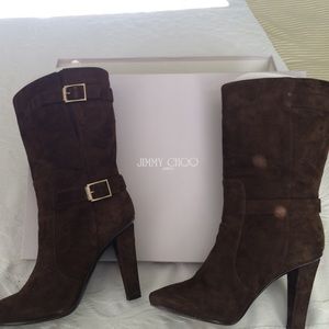 Jimmy Choo suede boots