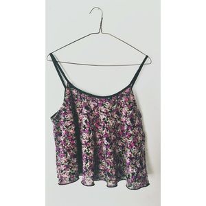 Fall In Love Floral Crop Top