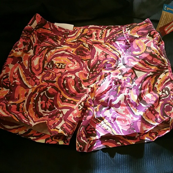 paisley patterned shorts
