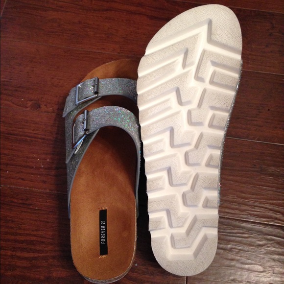 RESERVED!!!!Glitter Birkenstock style sandals 9 from ! suggested user's
