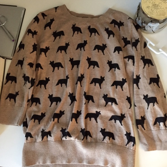 Brown Fox Sweater
