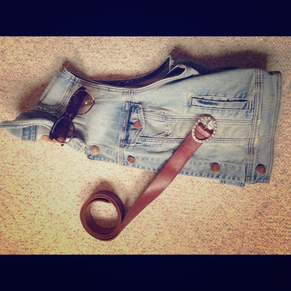 Adorable denim vest
