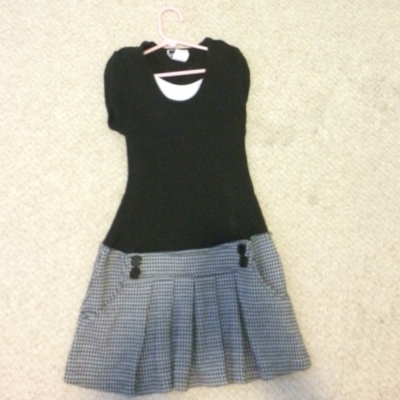 Black and white shirt