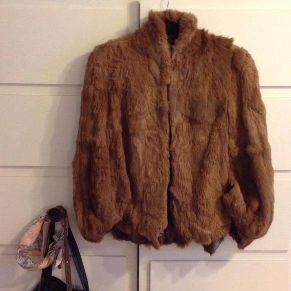 Vintage fur cape