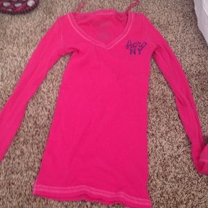 Pink long sleeve Aeropostale  shirt