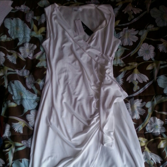 Ny &company white dress size small