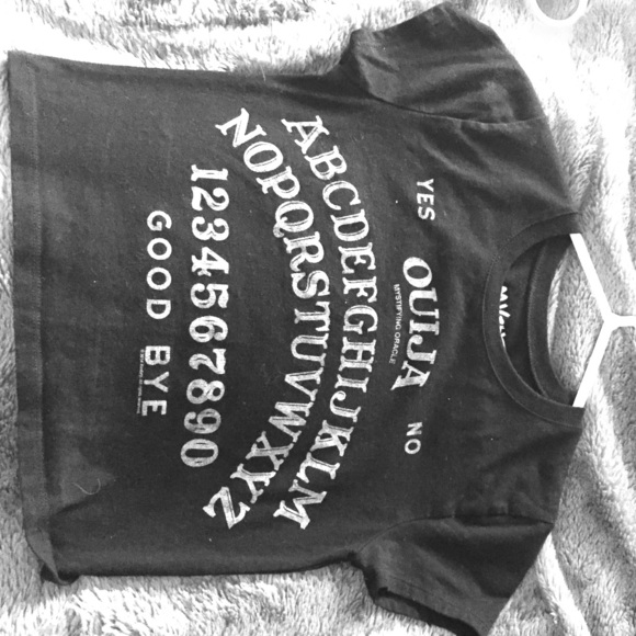 Ouija board crop top