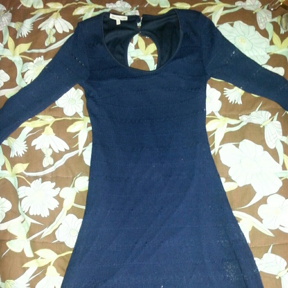 Navy blue dress