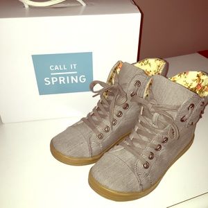 Call It Spring high top sneakers *with studs
