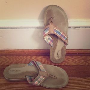 Sperry Flip Flops Sz 8