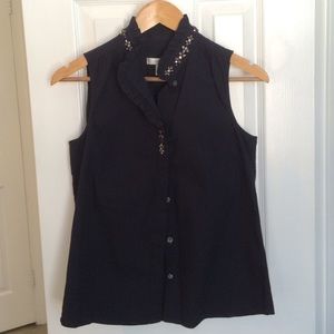 J. Crew sleeveless top