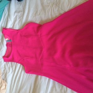 Bright pink party dress