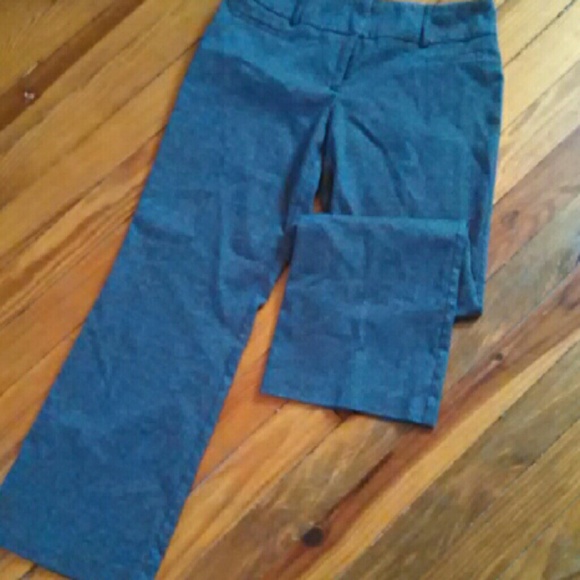 Heather gray curvy fit pants
