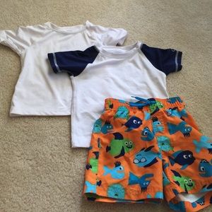 *Bundle* Toddler Boys Swimwear (18 months)