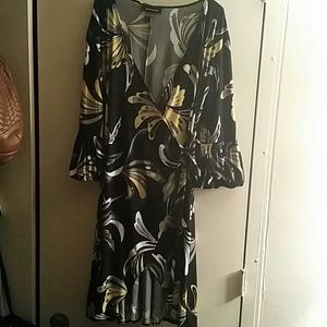 Ashley Stewart floral dress