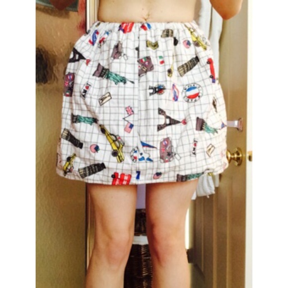 Homemade Flannel Skirt