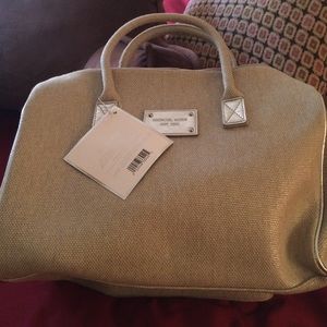 Michael Kors 100% Cotton Stunning Spring Tote