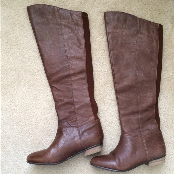 Brown knee high boots from Victoria's Secret