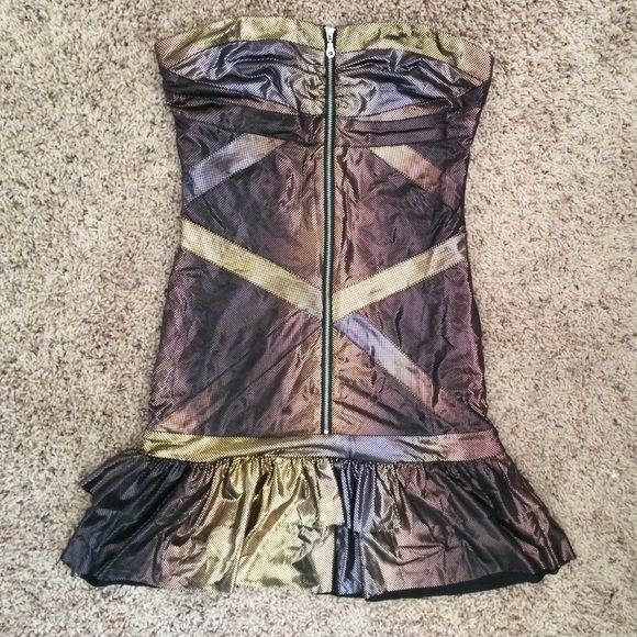 Metallic dress
