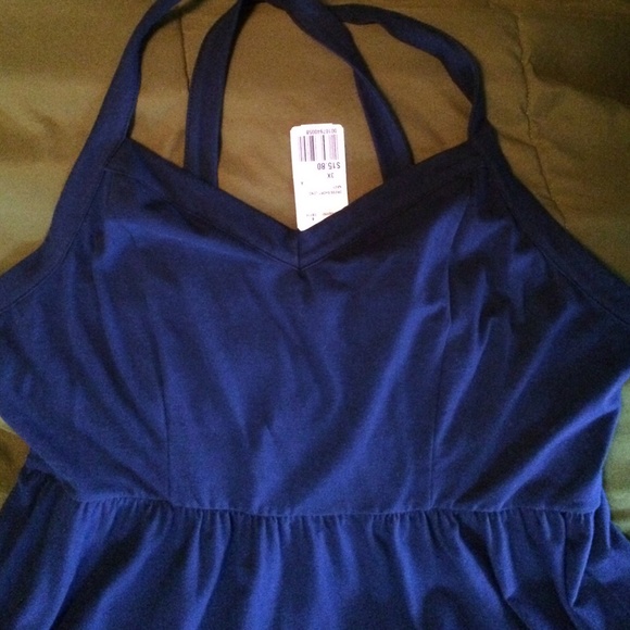 ON HOLD for @nostrandalysa 3x navy cotton dress