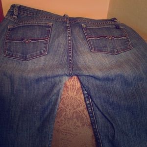 Buffalo boot leg jeans
