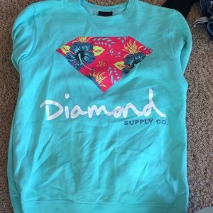 Teal Diamond Supply co. Sweatshirt