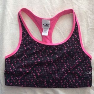 Reversible printed sports bra, never worn or used