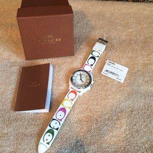 Coach Boyfriend Silicone Watch