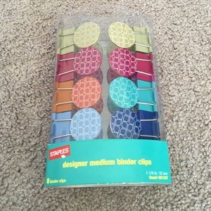**BRAND NEW** Designer Binder Clips