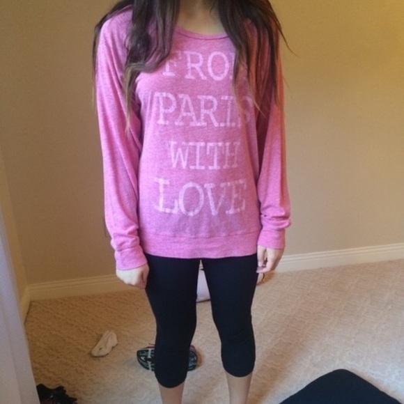 Pink sweater