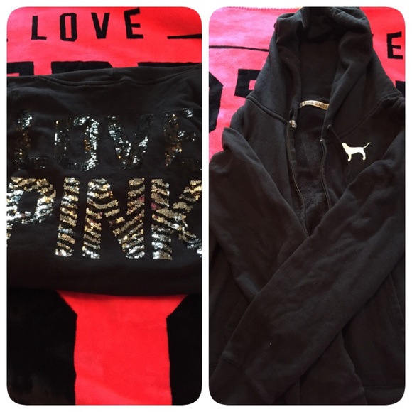 EUC Vs Bling zip up!