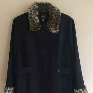 Plus Size 20w Faux Fur Black Winter Coat