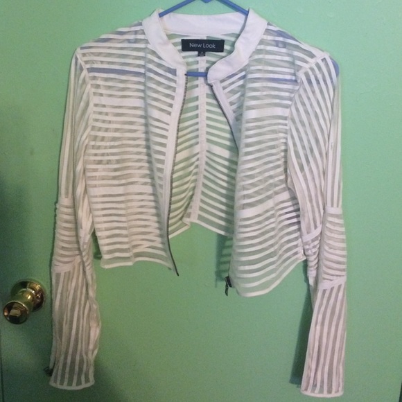 New Look white jacket