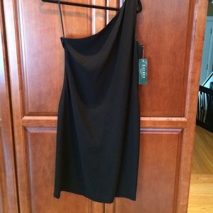 Ralph Lauren One Shoulder Dress