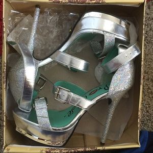 Glittery Heels