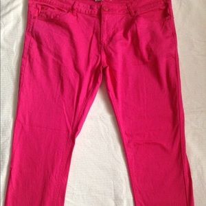 Final price! Fuschia Skinny Jeans (Size 20)