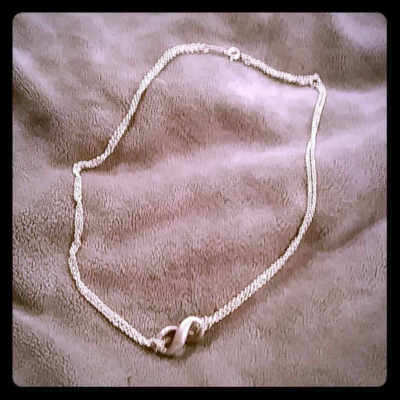 Tiffany and Co infinity necklace and James Avery