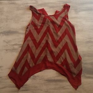 Bow back tank top