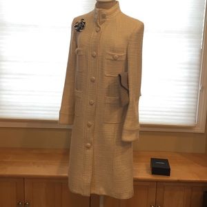 Zara F/W winter white coat