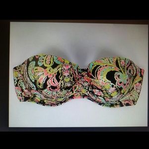 VS swim top - strapless, push up