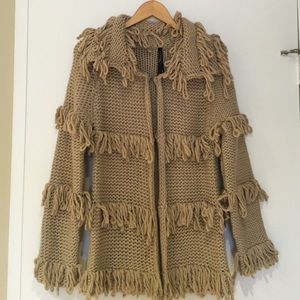 Fringe sweater