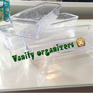 Acrylic organizers!