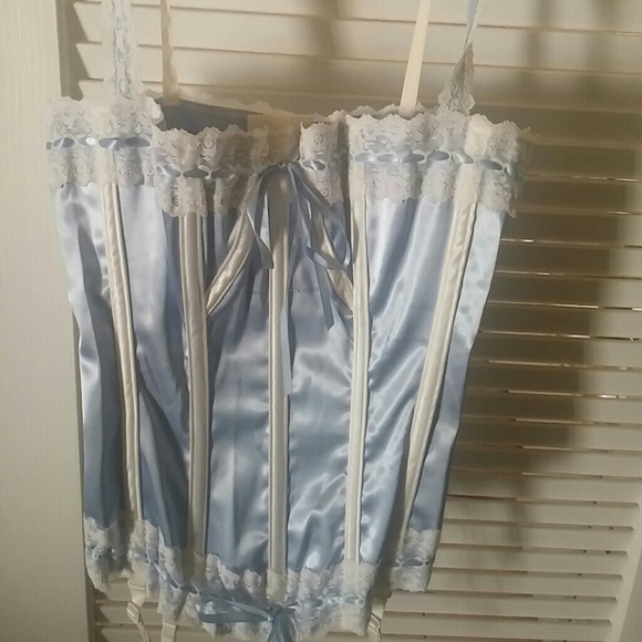 baby blue corset ~