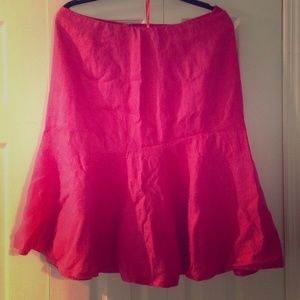 Ralph Lauren below the knee Flirty Skirt