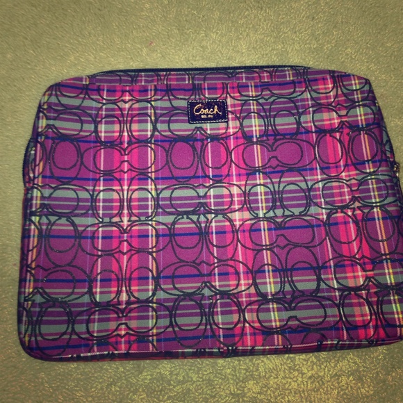 Coach laptop case!