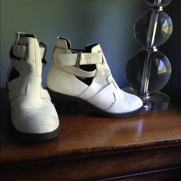 Asos White Boots