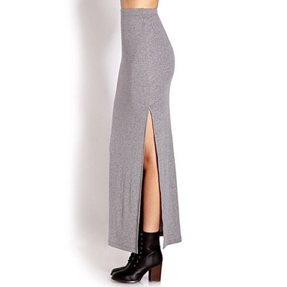 Forever 21 Dresses & Skirts - Slit Maxi Skirt