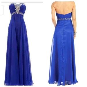 Prom/Bridesmaid Royal Blue