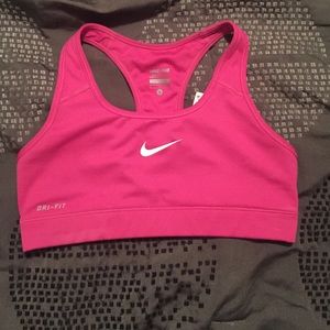 Pink Nike Pro Sports Bra