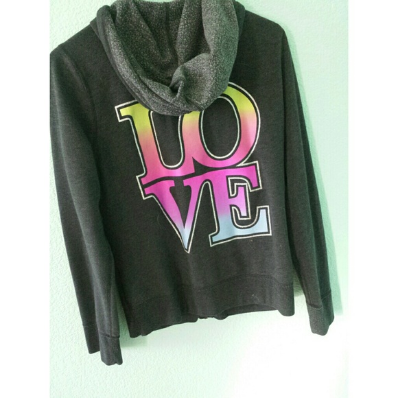 "LOVE" grey jacket